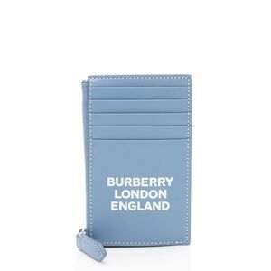 Burberry Leather Logo Alwyn Zip Card Case